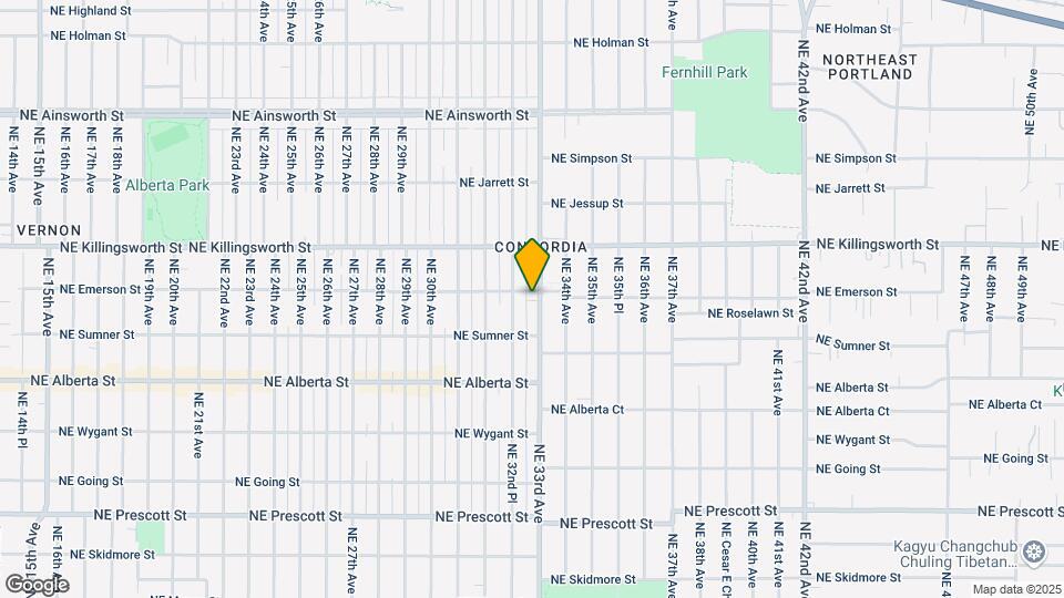 3282 NE Emerson St Mapa y Detalles de la Ubicación