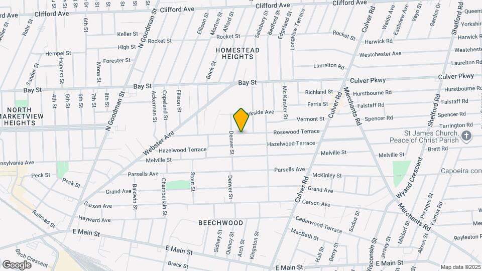 223-225-225 Rosewood Terrace Map and Location Details