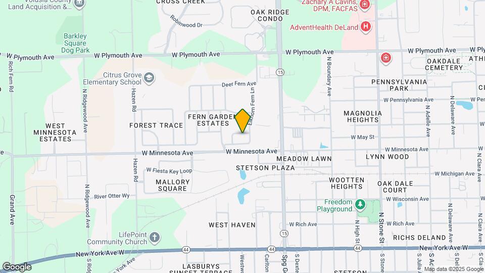 516 Walking Fern Loop Map and Location Details