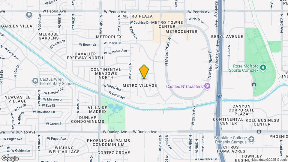 Villages at Metro Center Mapa y Detalles de la Ubicación