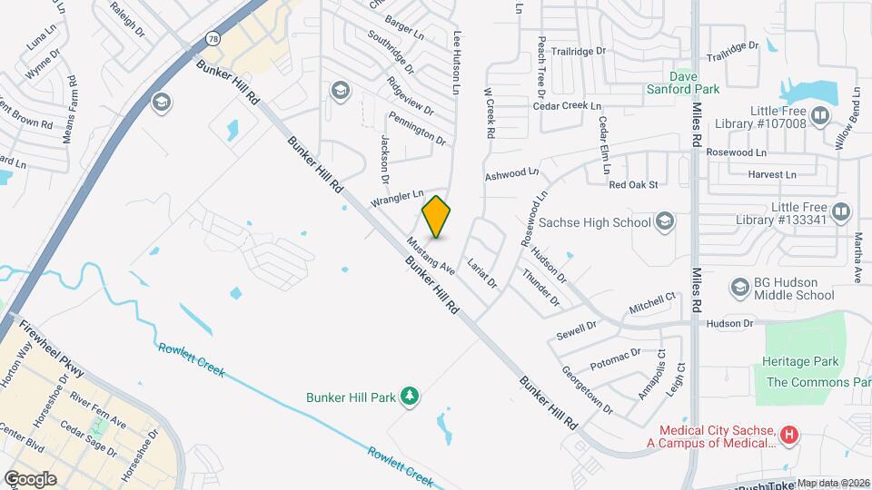 4114 Lee Hutson Dr Map and Location Details