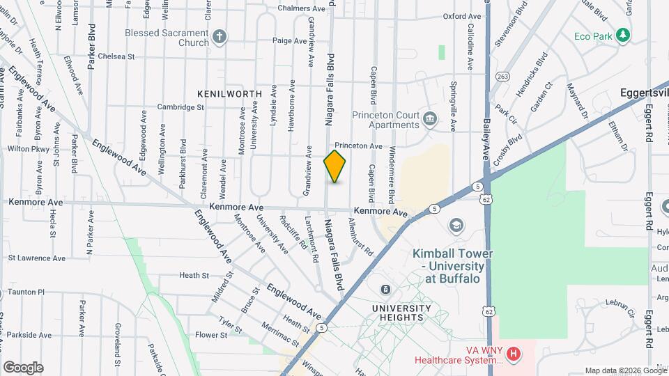 179 Niagara Falls Blvd Mapa y Detalles de la Ubicación