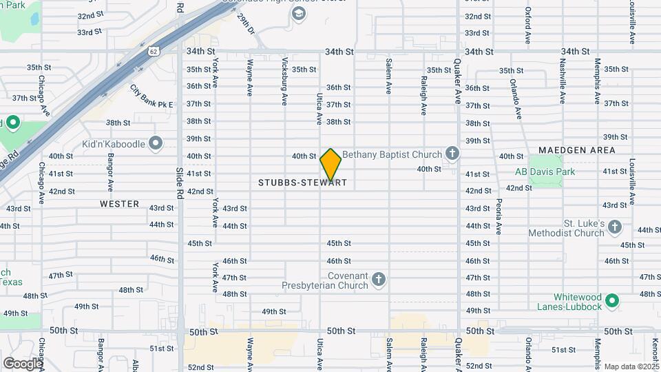 4718 42nd St Map and Location Details