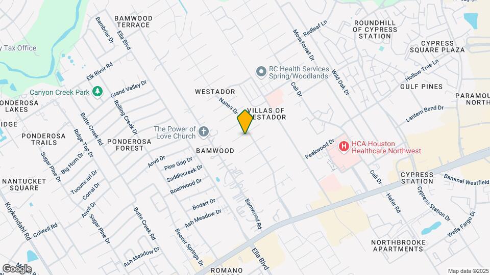 1107 Verret Ln Map and Location Details