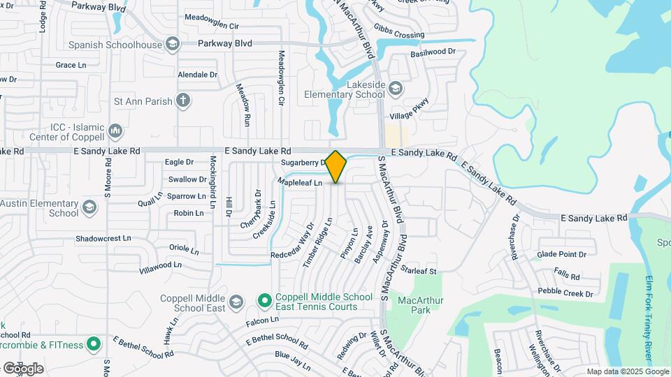 200 Timber Ridge Ln Map and Location Details