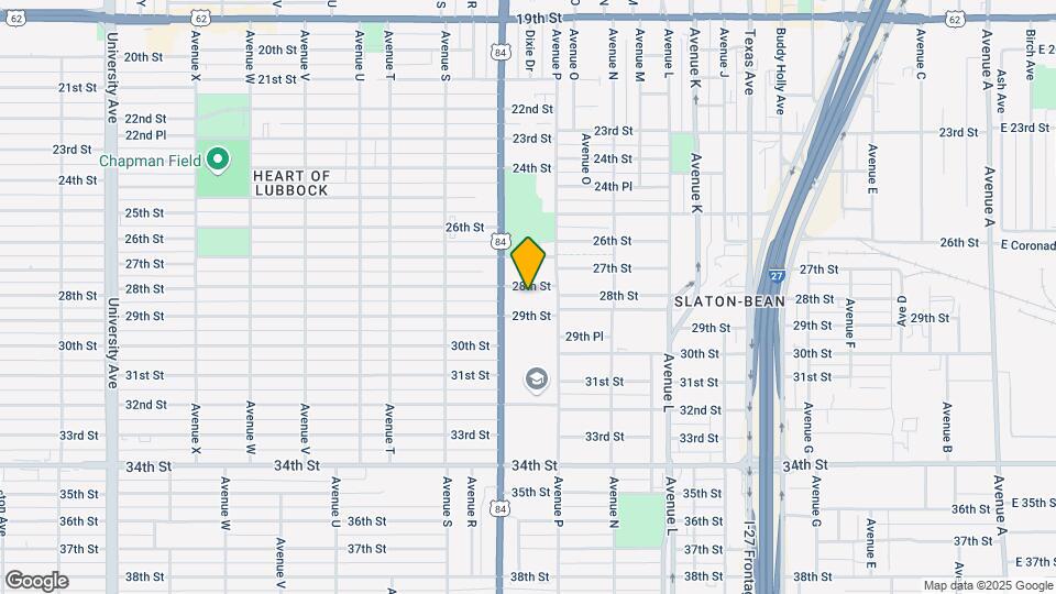 1611 28th St Map and Location Details