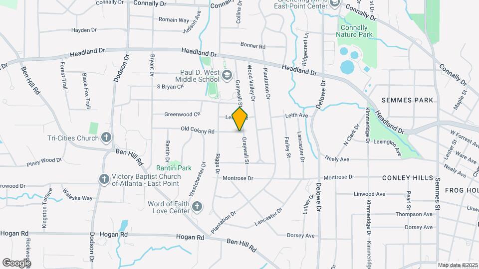 2577 Graywall St Map and Location Details