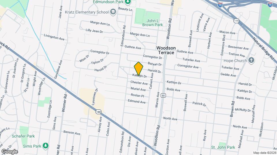 9440 Kathlyn Dr Map and Location Details