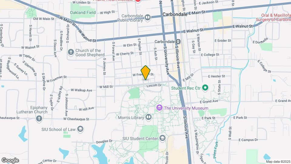 711 S Poplar St Mapa y Detalles de la Ubicación