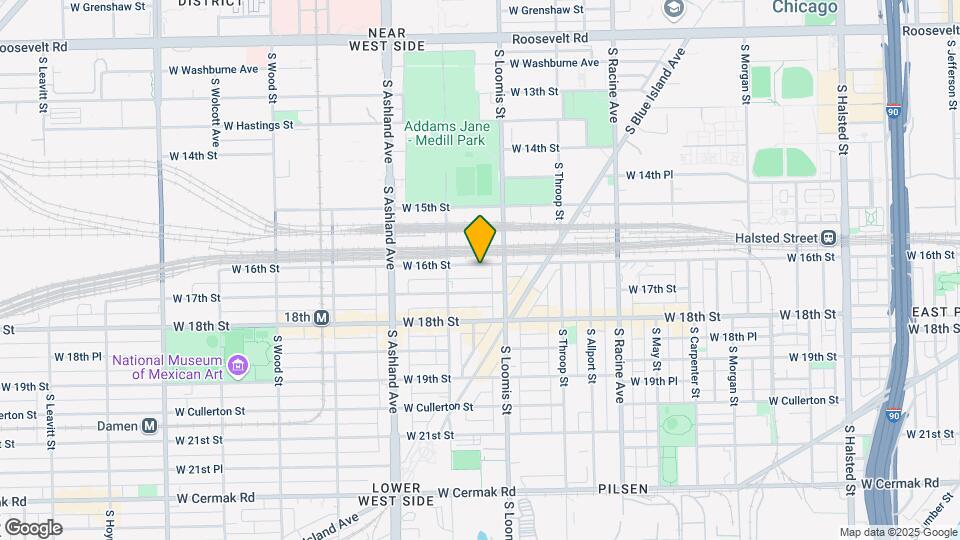 1425 W 16th St, Unit R Map and Location Details