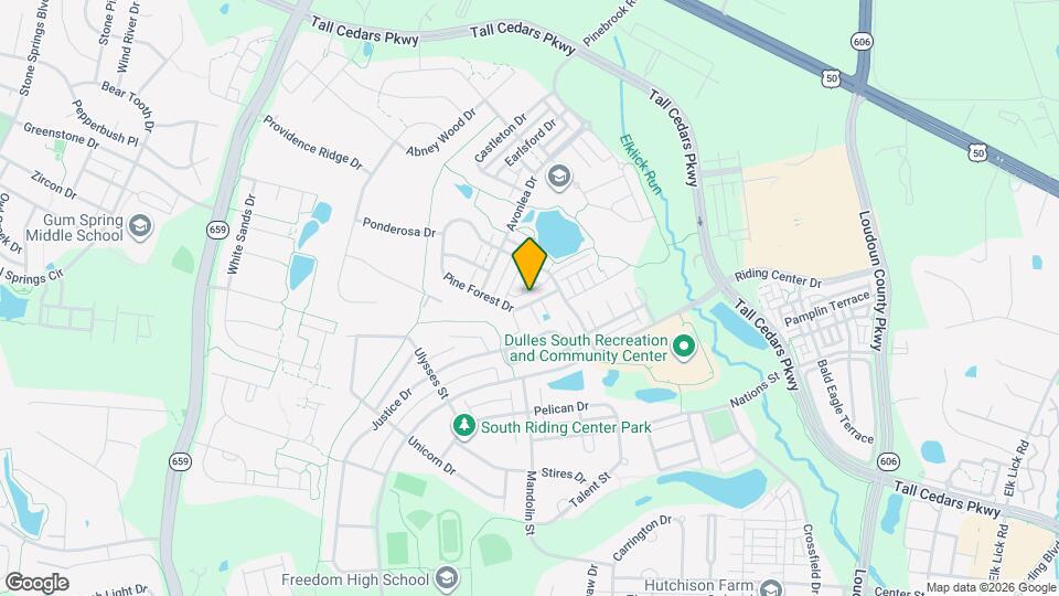 42365 Pine Forest Dr Map and Location Details