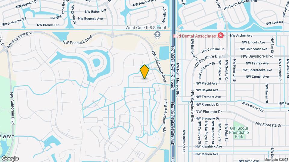 165 NW Swann Mill Cir Map and Location Details