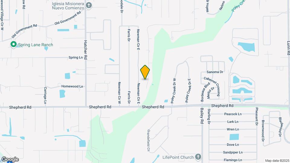 6815 Forestwood Dr W Map and Location Details