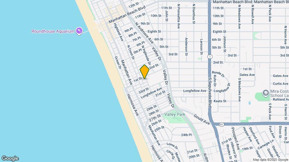 325 35th St Map and Location Details