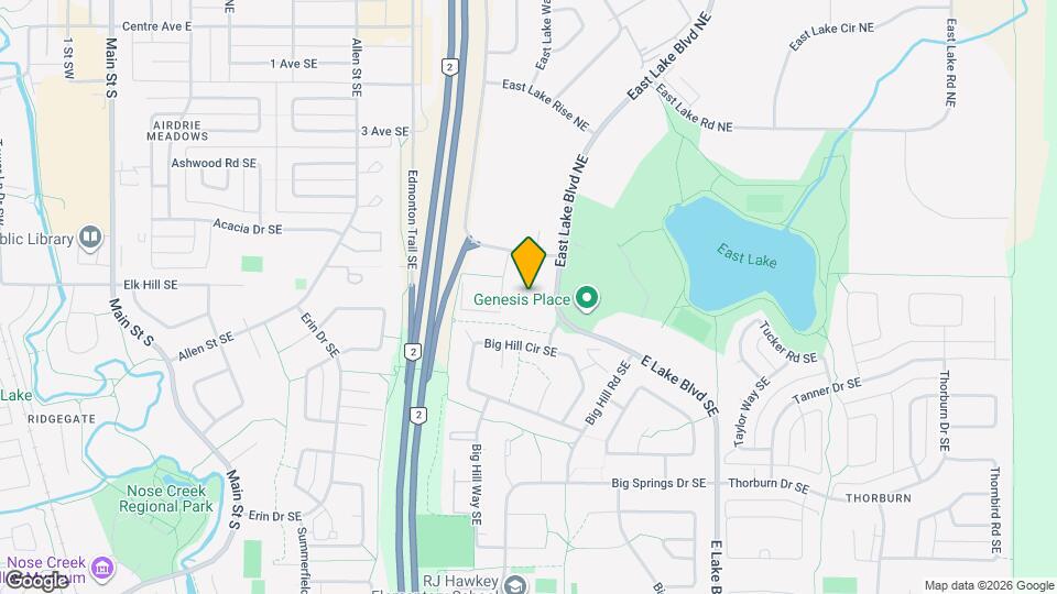 815 East Lake Blvd NE Map and Location Details