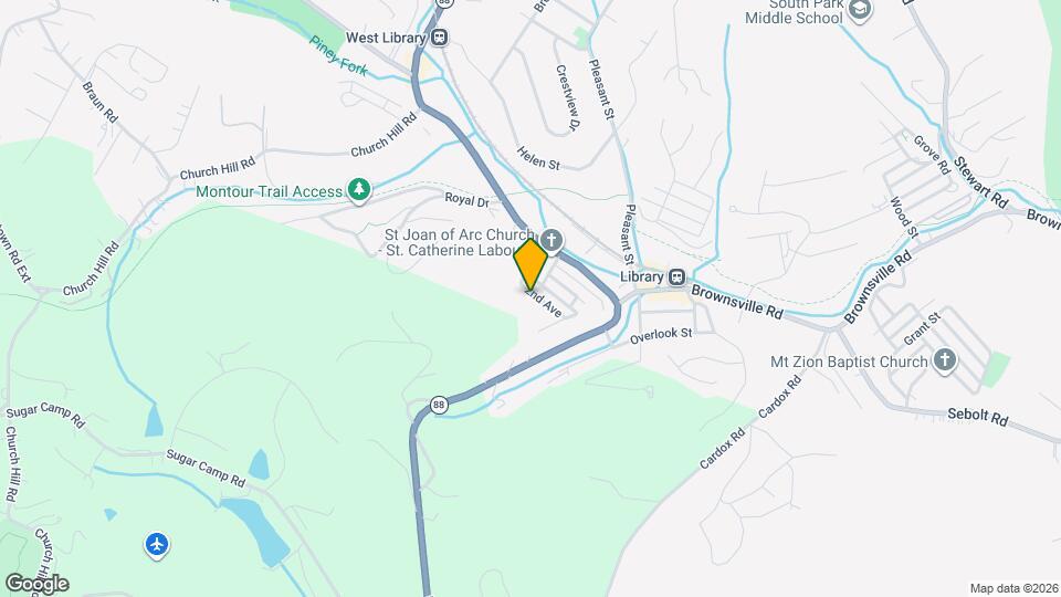 6478 2nd Ave Map and Location Details