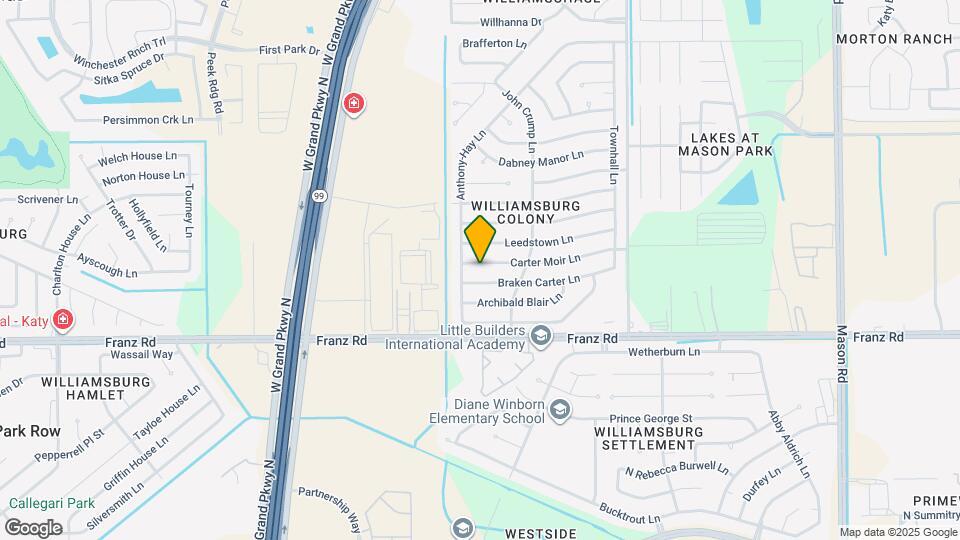 22815 Carter Moir Ln Map and Location Details