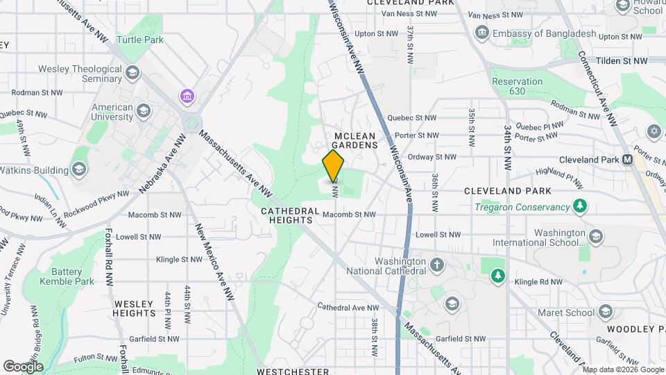 3420 39th St NW Map and Location Details