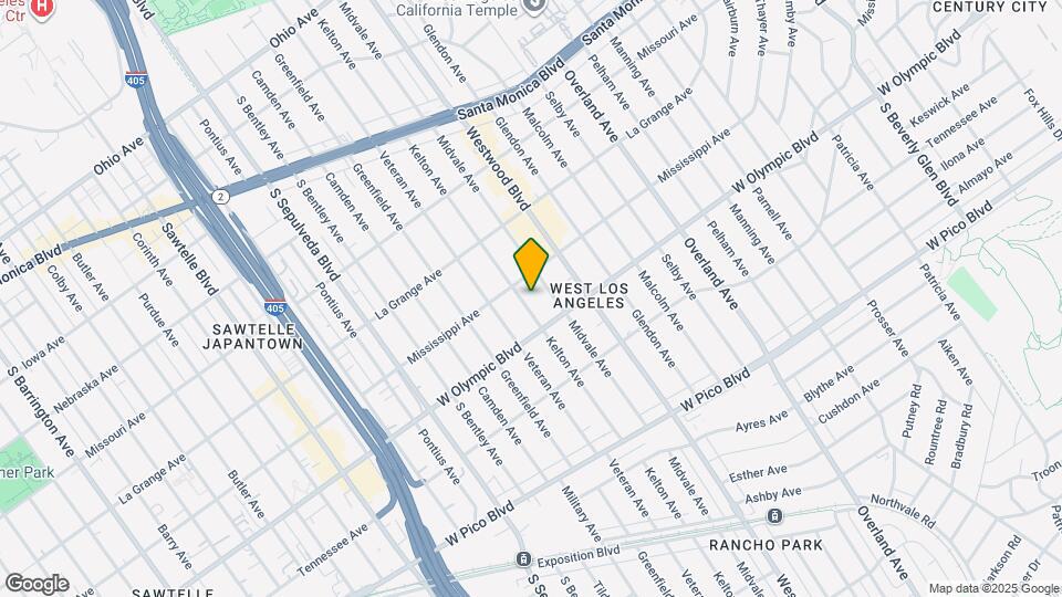 2122 Kelton Ave, Unit A Mapa y Detalles de la Ubicación