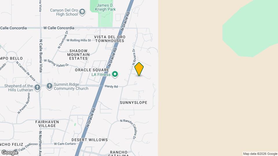 500 E Eden Pl Map and Location Details