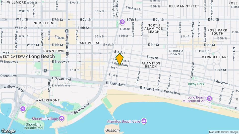 1001 2nd St, Unit 1005 Map and Location Details