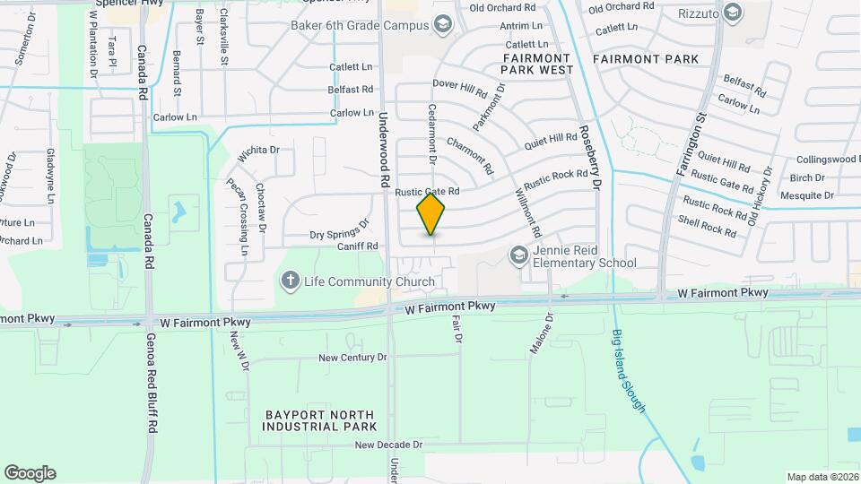 9747 Rocky Hollow Rd Mapa y Detalles de la Ubicación
