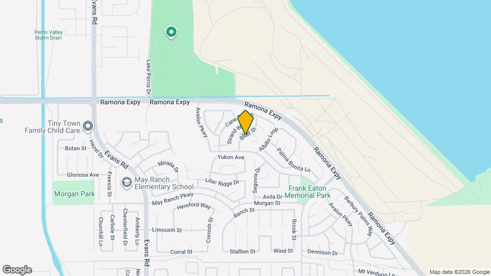 3881 Bluff St Mapa y Detalles de la Ubicación