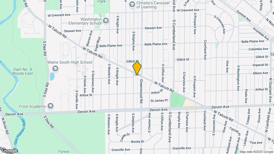 1215 W Talcott Rd Map and Location Details