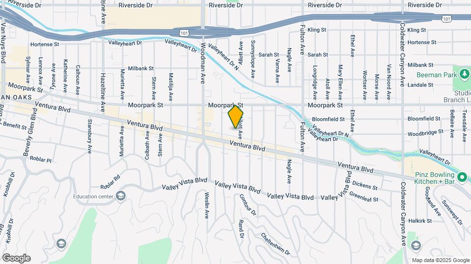 4329 Allott Ave, Unit 4331 Map and Location Details