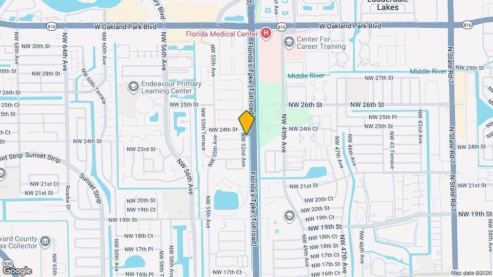 2270 NW 52nd Ave Map and Location Details