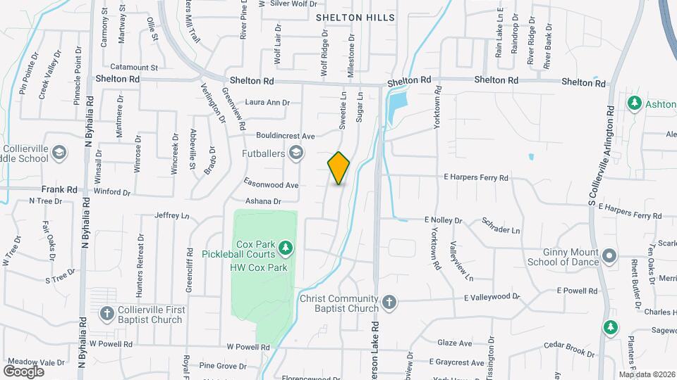 1077 Sugar Ln Map and Location Details