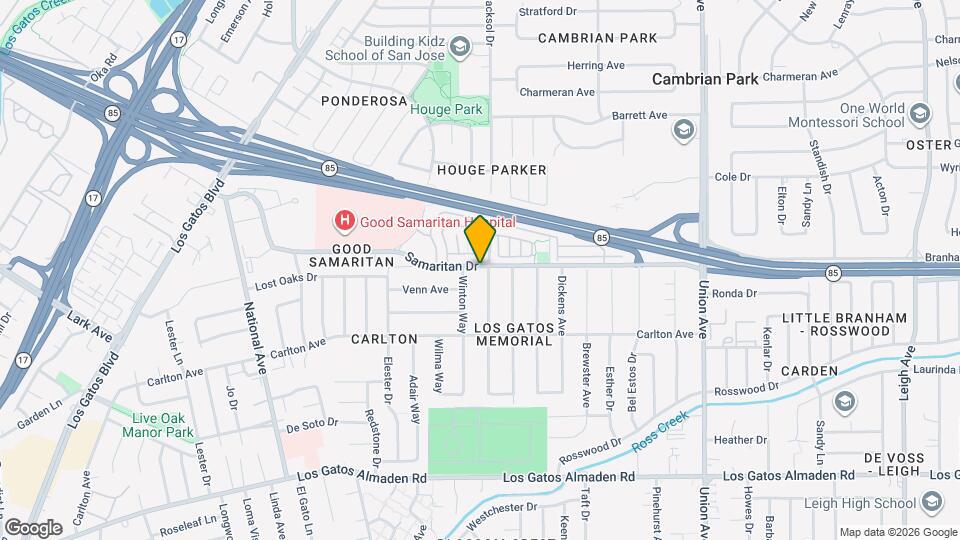 2280 Samaritan Dr Map and Location Details