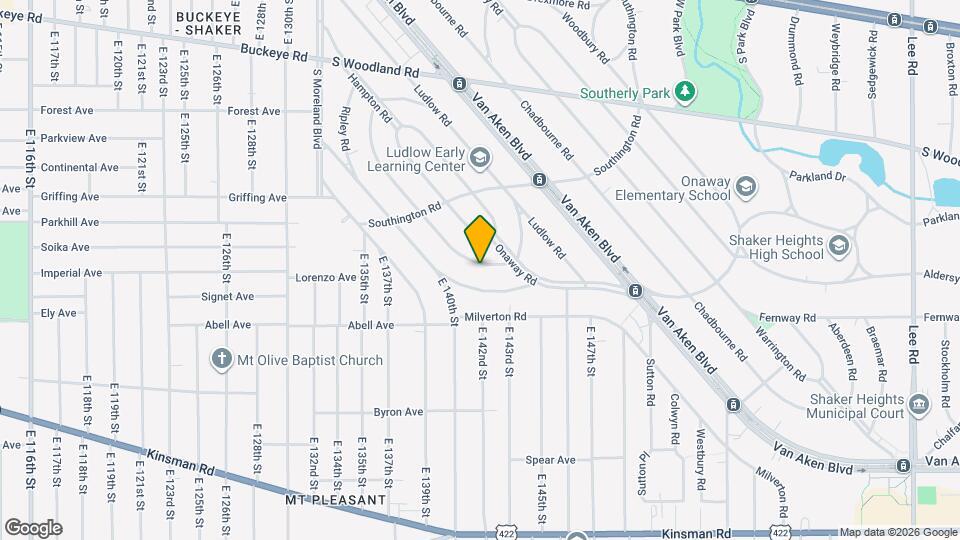 14108 Becket Rd Mapa y Detalles de la Ubicación