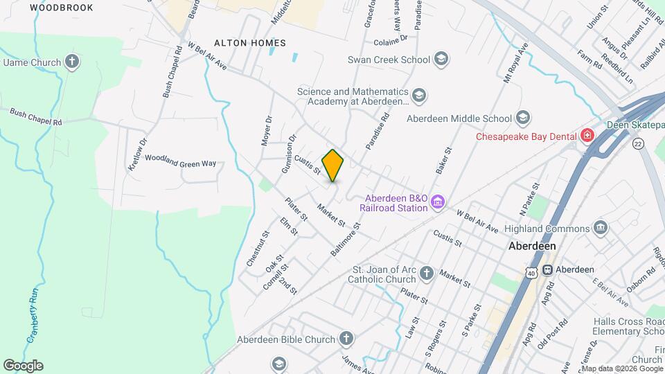 758 Custis St Map and Location Details