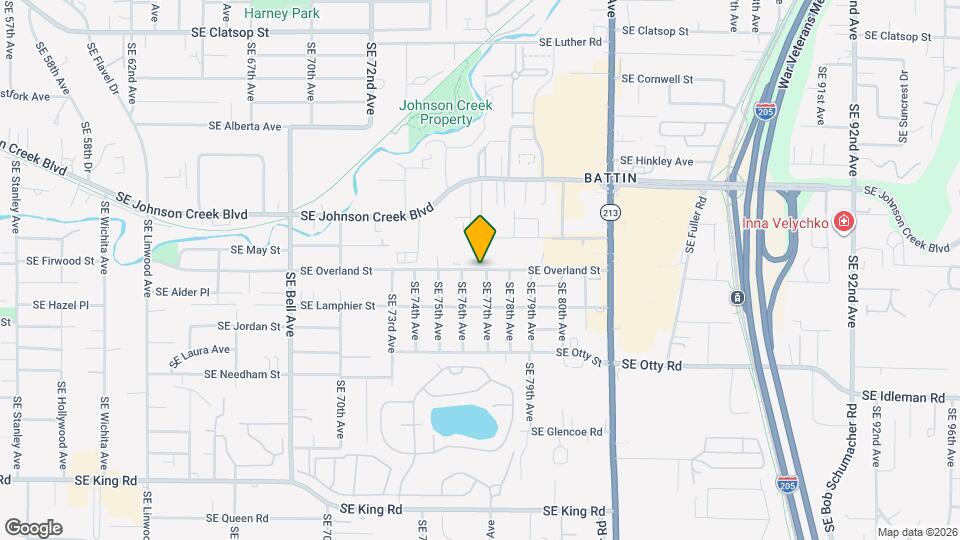 7686 SE Overland St Map and Location Details