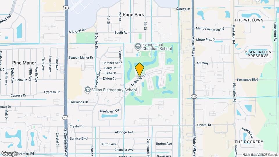5665 Trailwinds Dr Map and Location Details