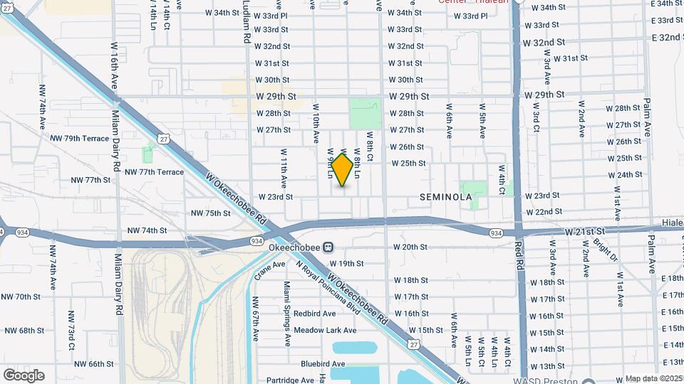 925 W 23rd St Map and Location Details