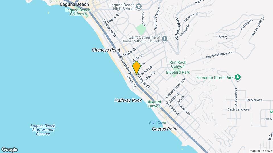 250 Cress St Map and Location Details