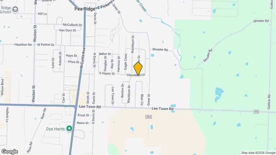 890 Choate Pl Cir Mapa y Detalles de la Ubicación