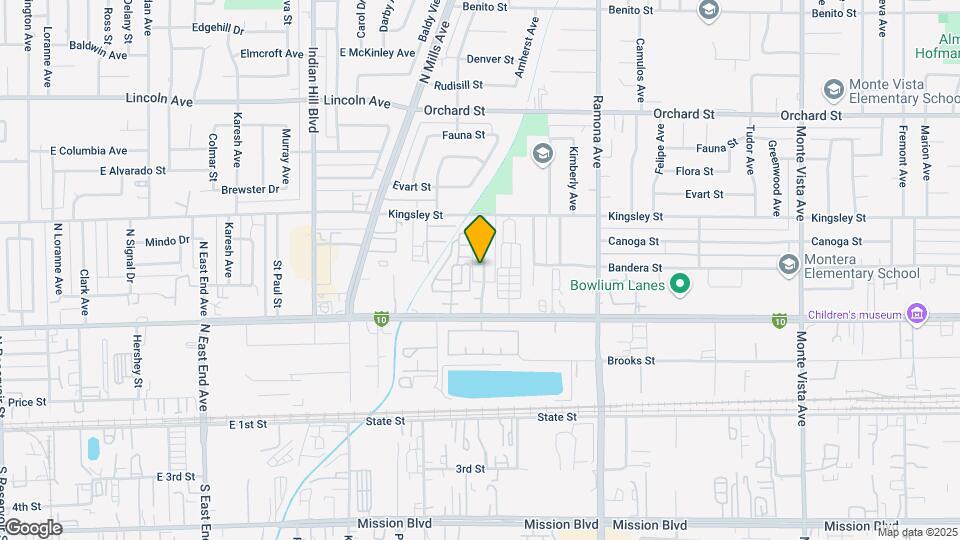 10410 Amherst Ave Map and Location Details
