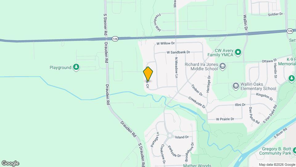 15303 S Sawgrass Cir Map and Location Details