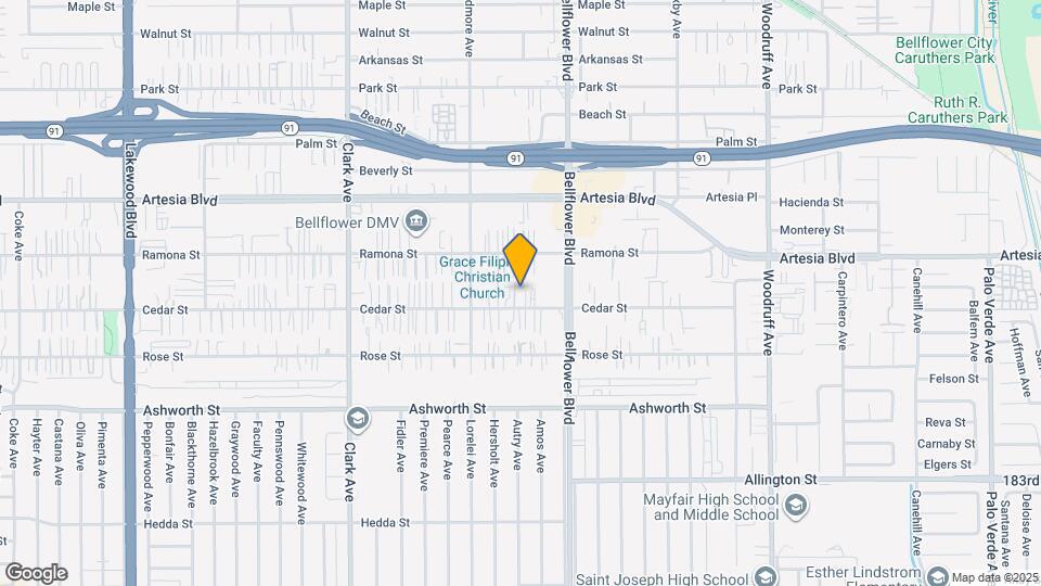 9707 Cedar St Apartments and Nearby Bellflower Apartments For Rent