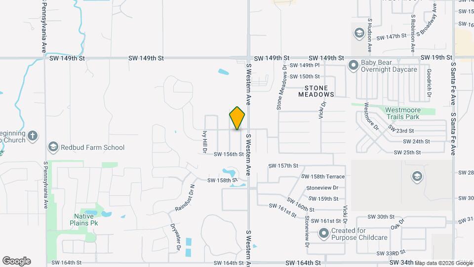 15505 Acacia Rd Mapa y Detalles de la Ubicación