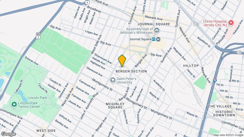 40 Van Reypen St Map and Location Details