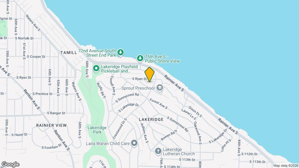 7536 S Laurel St Map and Location Details