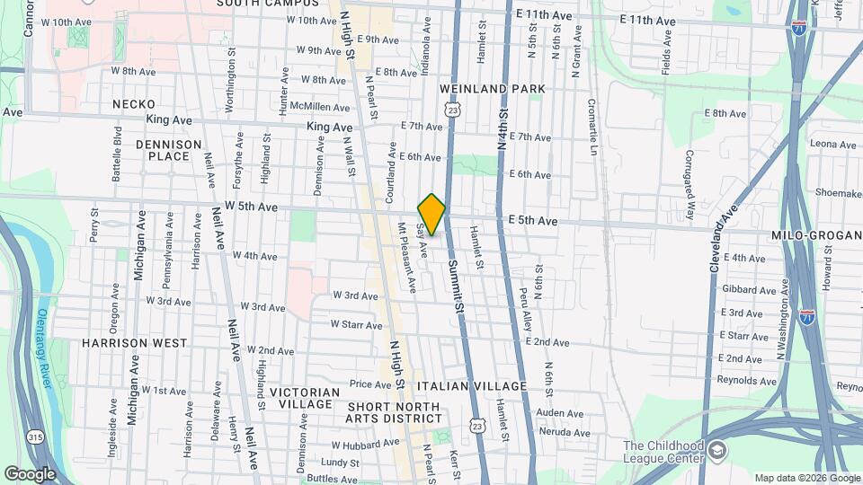 88-90-90 E 4th Ave Map and Location Details