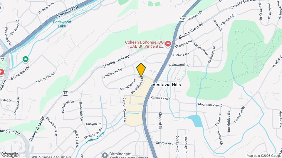 1884 Montclaire Ln, Unit 102 Map and Location Details