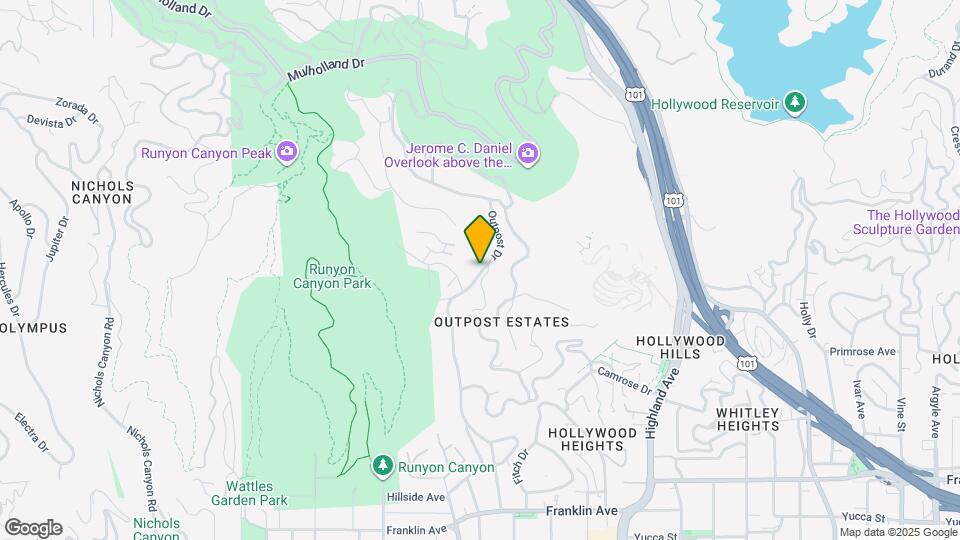 2319 Outpost Dr Map and Location Details