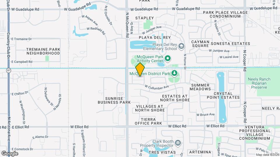 1504 W Page Ave Map and Location Details