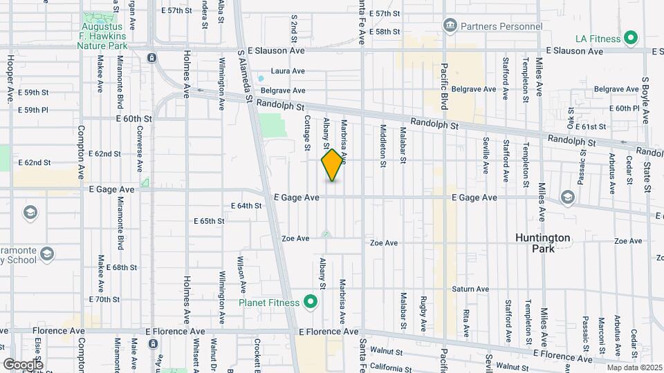 6346 Albany St Map and Location Details